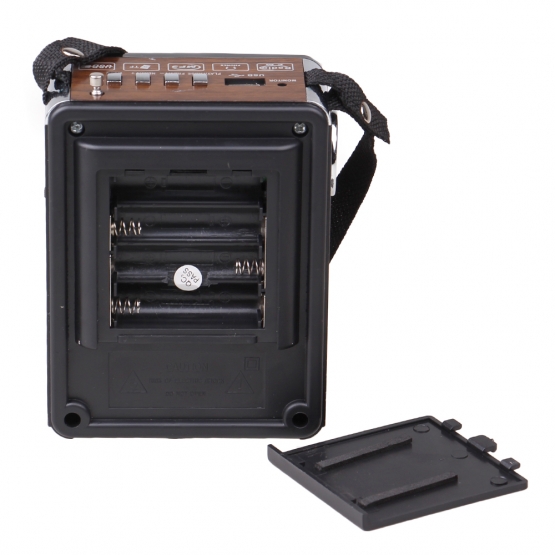 Přenosné rádio YG-901UAT hnědé