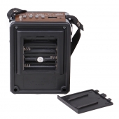 Přenosné rádio YG-901UAT hnědé