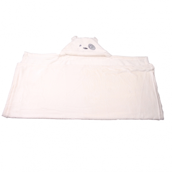 Dětská deka Happy Baby bílá – pejsek
