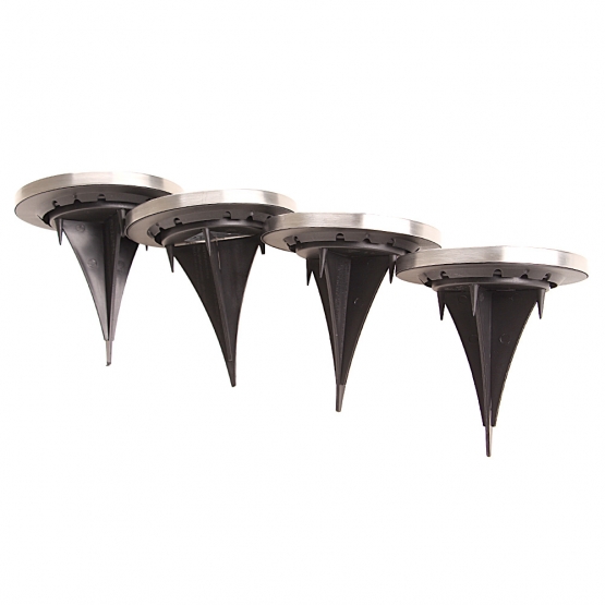 Solární zahradní LED světlo 4ks