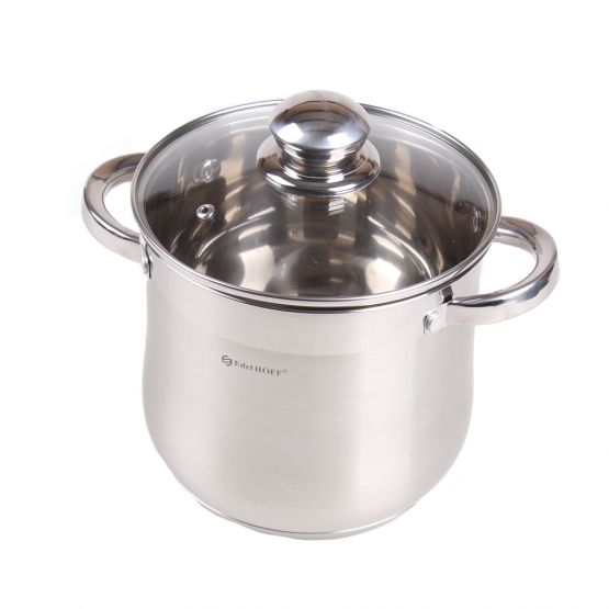 6-dílná sada hrnců z nerezové oceli EH-9093