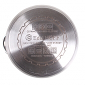 6-dílná sada hrnců z nerezové oceli EH-9093