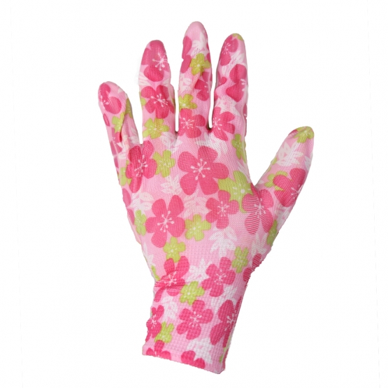 Zahradní rukavice 12 párů mix