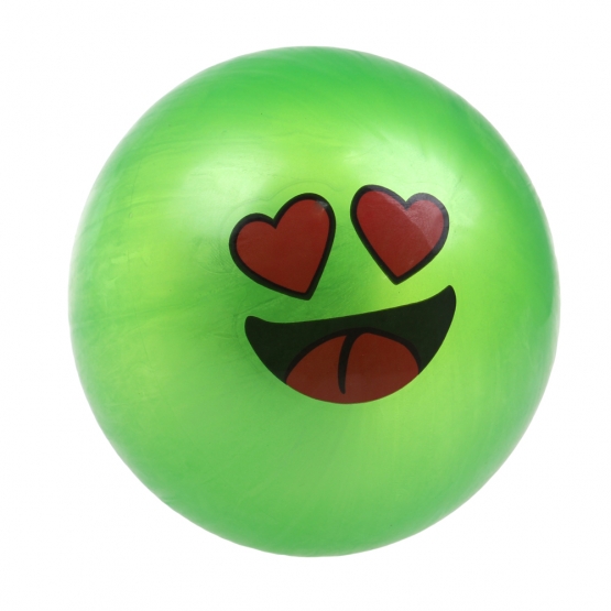 Gumový míč smajlík mix