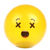 Gumový míč smajlík mix