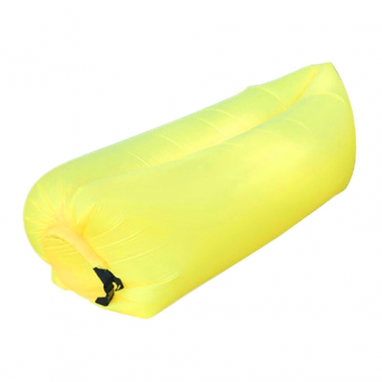 Nafukovací pytel Lazy Bag žlutý