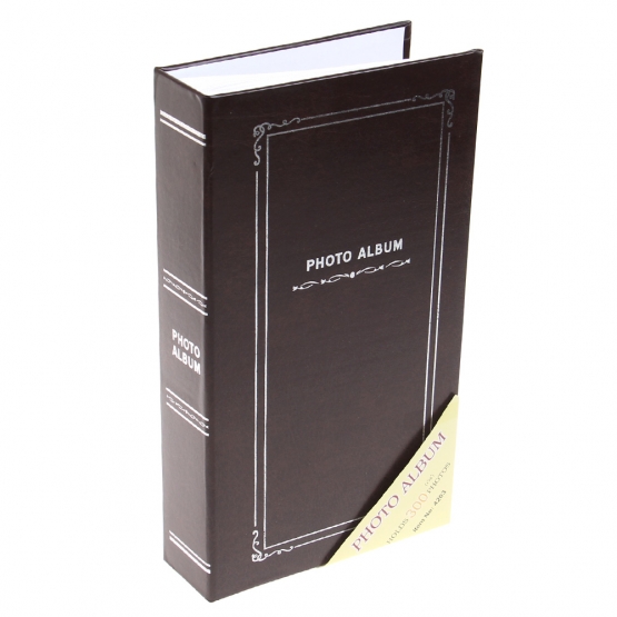 Fotoalbum na 300 fotografií hnědé