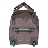 Cestovní taška na kolečkách MRZM tmavě hnědá malá
