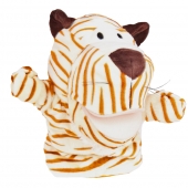 Plyšový maňásek na ruku tygr 