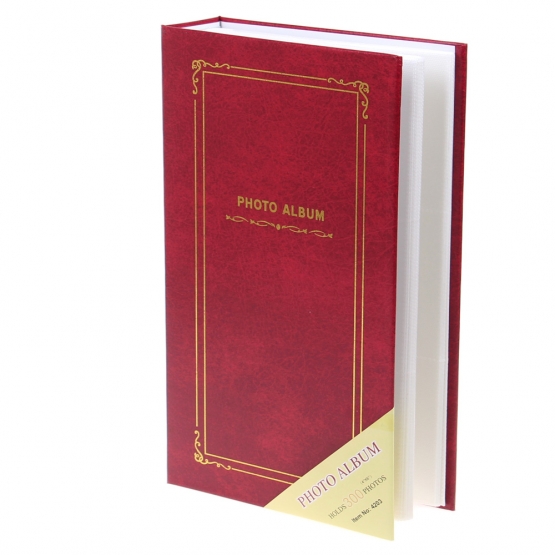 Fotoalbum na 300 fotografií červené