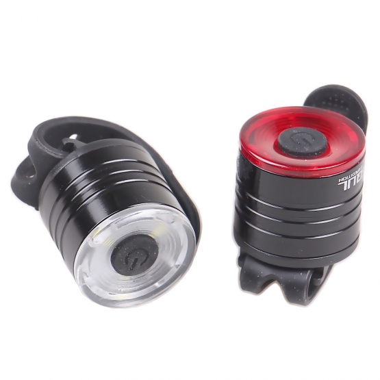 Sada 2 LED silikonových světel na kolo