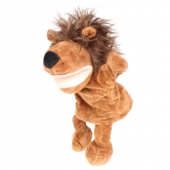 Plyšový maňásek s nohama na ruku lev var.2