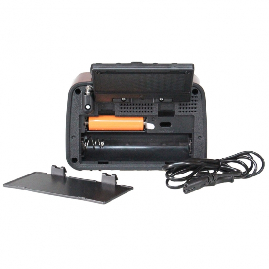 Přenosné 3pásmové solární rádio GOLON hnědé