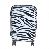 Sada 3 kufrů skořepinových (Zebra)