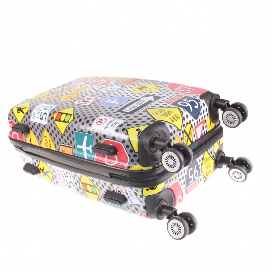 Sada 3 kufrů skořepinových LP22 (dopravní značky)