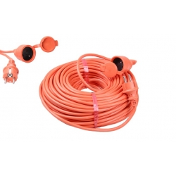 Prodlužovací kabel 50 m oranžový 2,5 mm