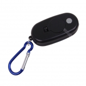 Kapesní led světlo s karabinou modré