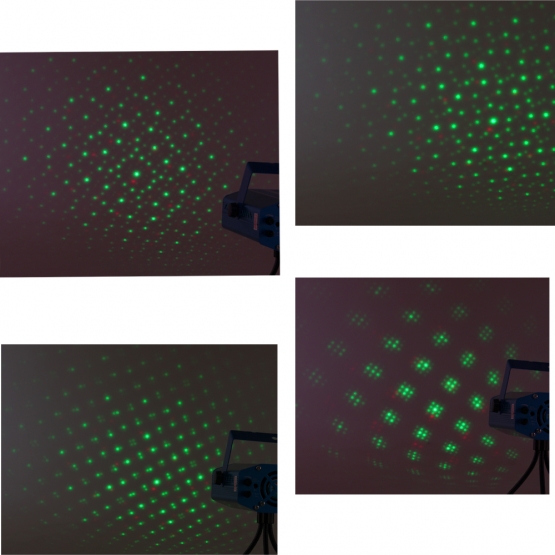 Mini laserový projektor hvězd