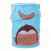 Dětský úložný box modrý opice