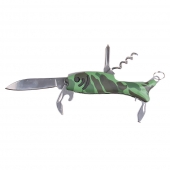 5-funkční kapesní nůž rybička maskáčová