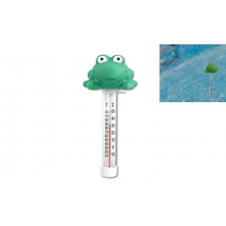 Bazénový teploměr s plovákem žabička