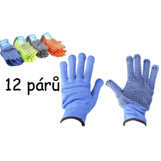 Pracovní rukavice 12 párů