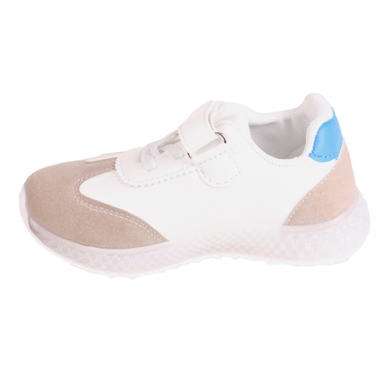 Dětské tenisky svítící se špičkou modročervené var.1