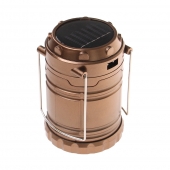 Solární kempingová lucerna G-85 zlatá