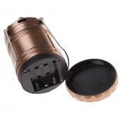 Solární kempingová lucerna G-85 zlatá