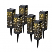 Zahradní solární osvětlení set 6 kusů