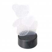 3D lampička medvídek