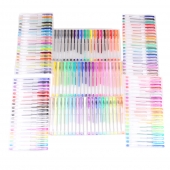 Barevné gelové propisky 140ks