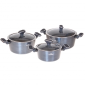 10-dílná sada hrnců modrá