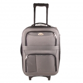 Sada 3 látkových kufrů šedá 1