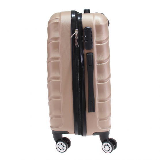 Sada 3 kufrů skořepinových LA3 béžová