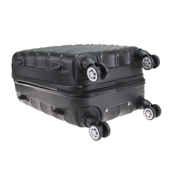 Sada 3 kufrů skořepinových LA3 černá