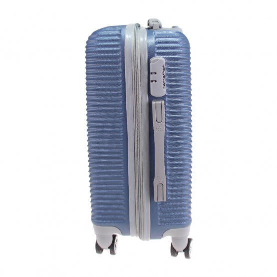 Sada 3 kufrů skořepinových POAILOBO modrá