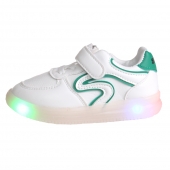 Dětské tenisky svítící Sport zelené