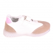 Dětské tenisky svítící se špičkou modro-růžové var.1