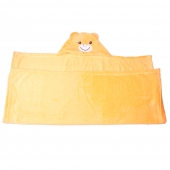 Dětská deka Happy Baby oranžová – medvídek