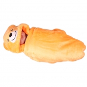 Dětská deka Happy Baby oranžová – medvídek