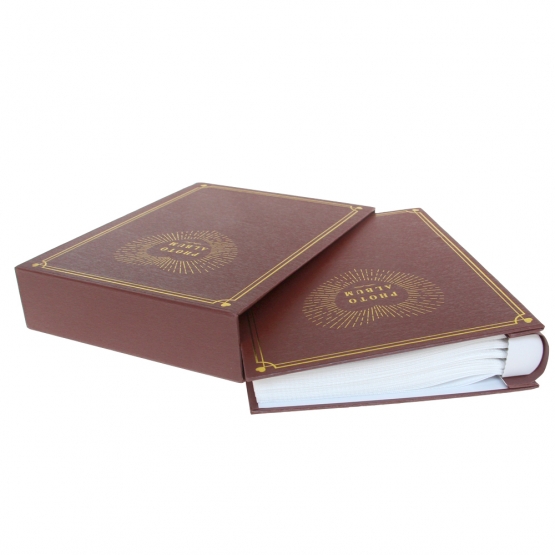  Fotoalbum na 200 fotografií hnědé typ F