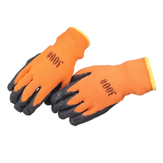 Ochranné pracovní rukavice oranžové