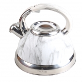 Kovová konvice 3l bílý mramor