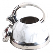 Kovová konvice 3l bílý mramor