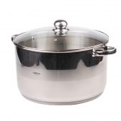 Hrnec s poklicí z nerezové oceli 17,7 l