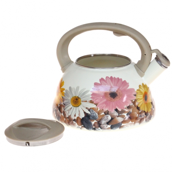 Smaltovaná konvice 3l var.3