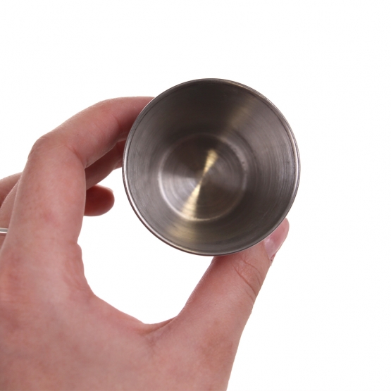 Sada cestovních nerezových panáků