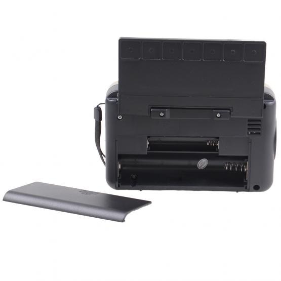 Solární 3pásmové rádio FERVENT zlaté