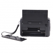 Solární 3pásmové rádio FERVENT šedé